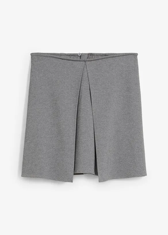 Mini-jupe en Punto di Roma confortable, bonprix