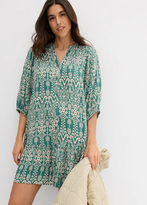 Robe-tunique en viscose douce, bonprix