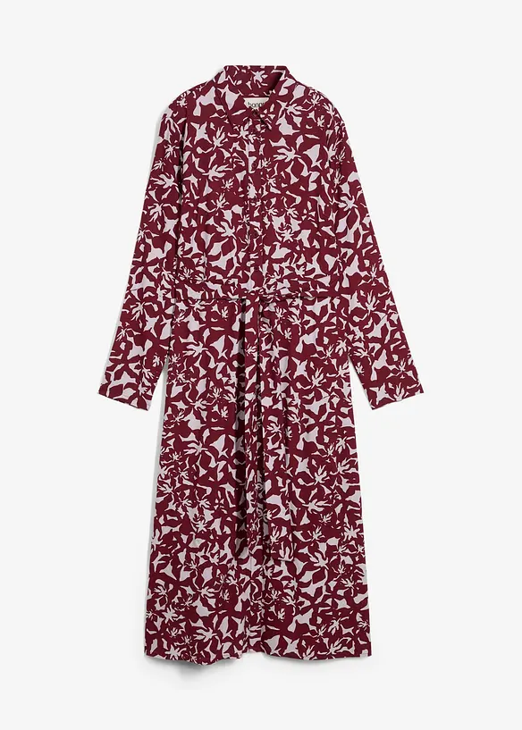 Robe-chemise en viscose fluide, bonprix