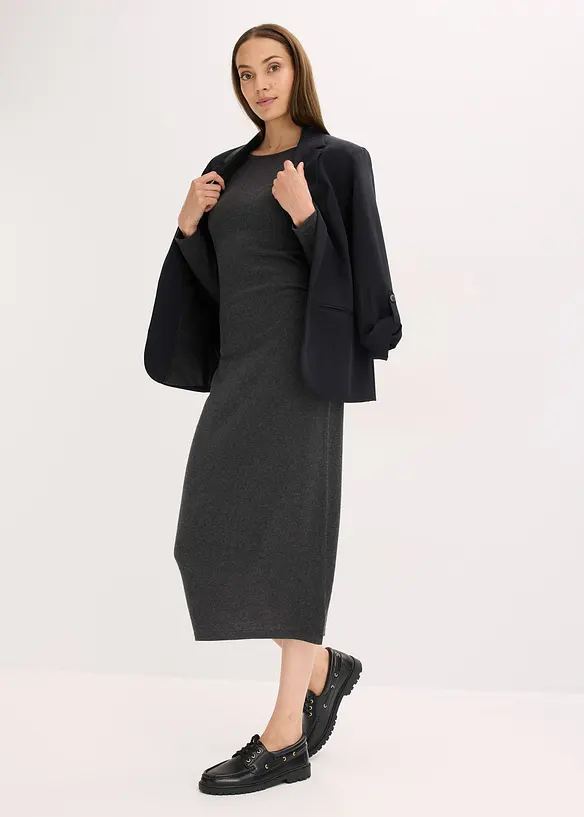 Robe midi avec du cachemire, bonprix