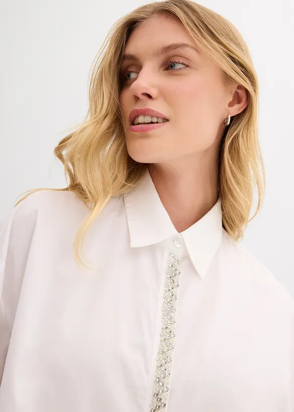 Chemisier avec strass, bonprix