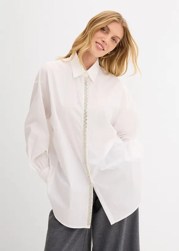 Chemisier avec strass, bonprix