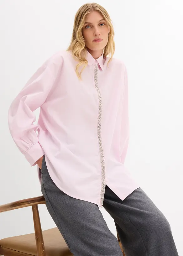 Chemisier avec strass, bonprix