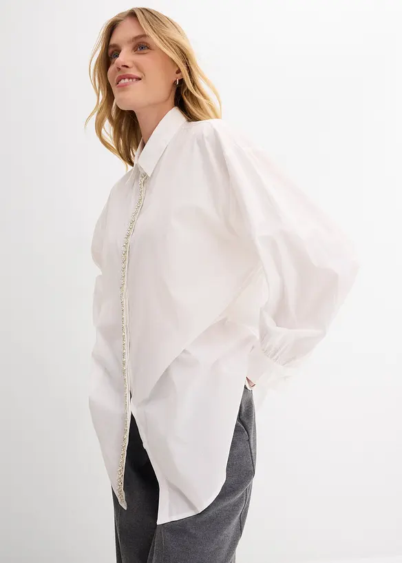 Chemisier avec strass, bonprix
