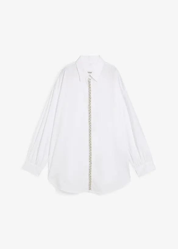 Chemisier avec strass, bonprix