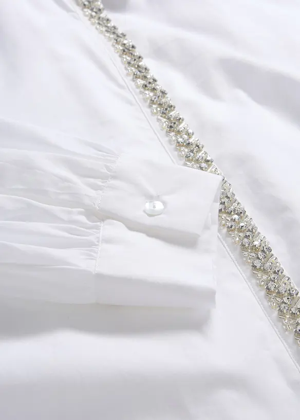 Chemisier avec strass, bonprix