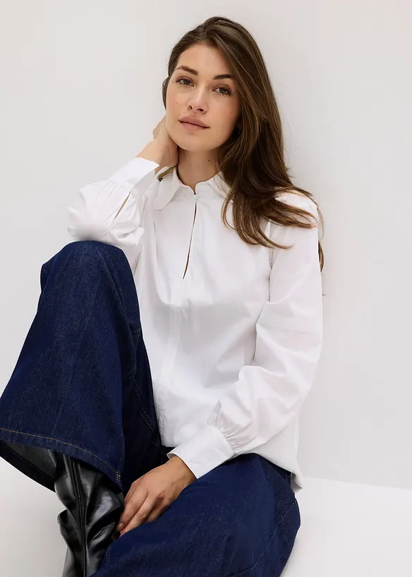 Blouse oversize à manches volumineuses, bonprix