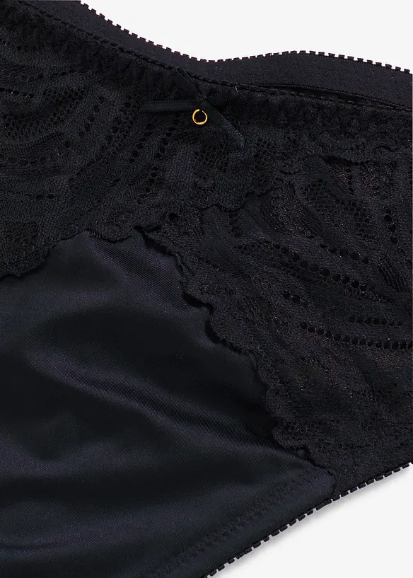 Lot de 2 strings Maxi en matière brillante, bonprix