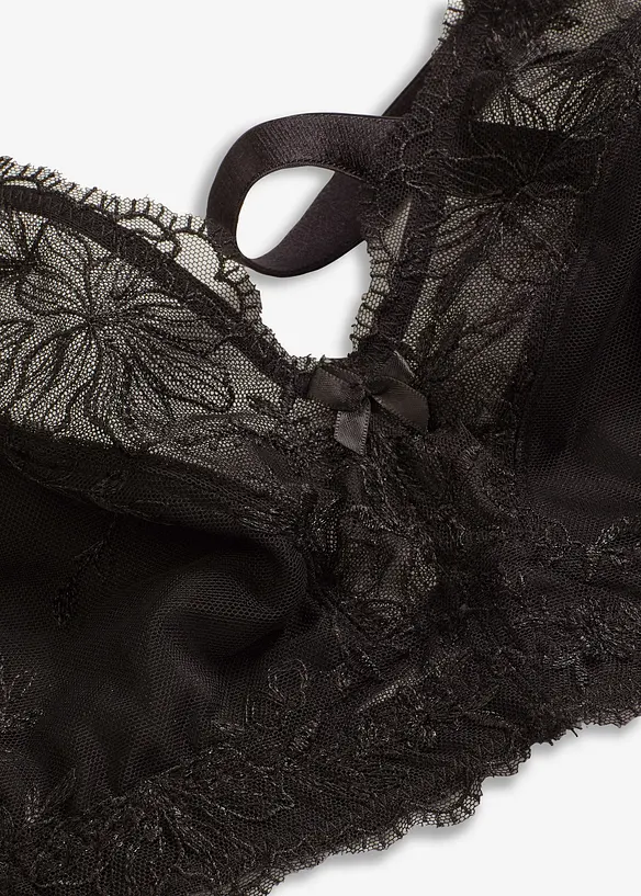 Soutien-gorge bralette avec broderies, bonprix