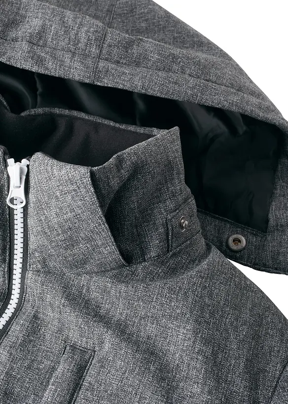 Veste d’hiver rembourrée à capuche, style color block, bonprix