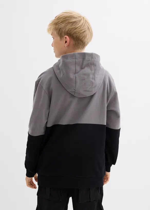 Sweat à capuche 100% coton, bonprix