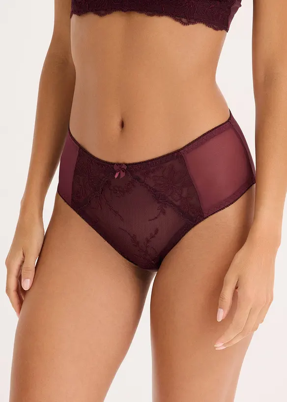 Slip Maxi avec broderies, bonprix