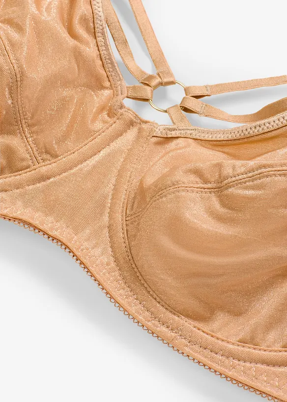 Soutien-gorge minimiseur en matière brillante, bonprix