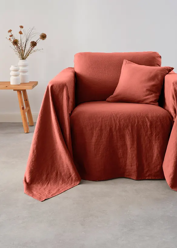 Surjeté polyvalent en lin de qualité supérieure, bonprix