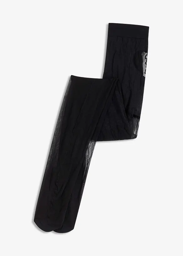 Collant effet jarretelles 30 DEN, bonprix