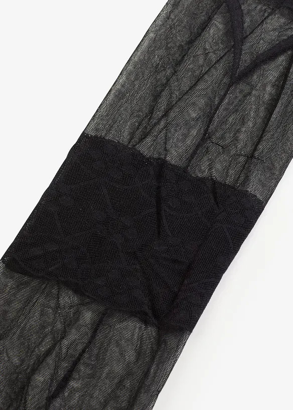 Collant effet jarretelles 30 DEN, bonprix