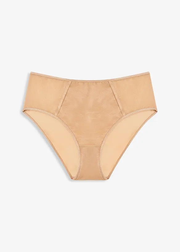 Slip Maxi avec matière brillante, bonprix