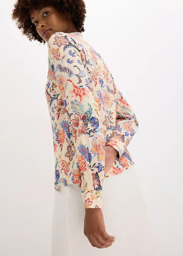 Chemisier à imprimé floral, bonprix
