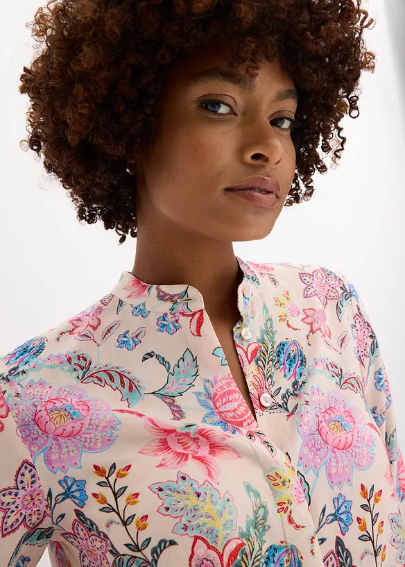 Chemisier à imprimé floral, bonprix