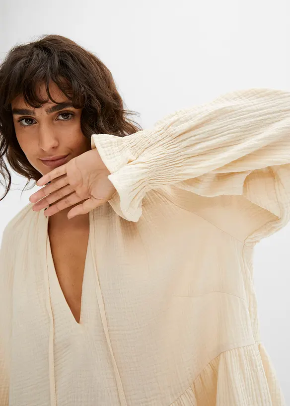 Robe en gaze de coton, bonprix