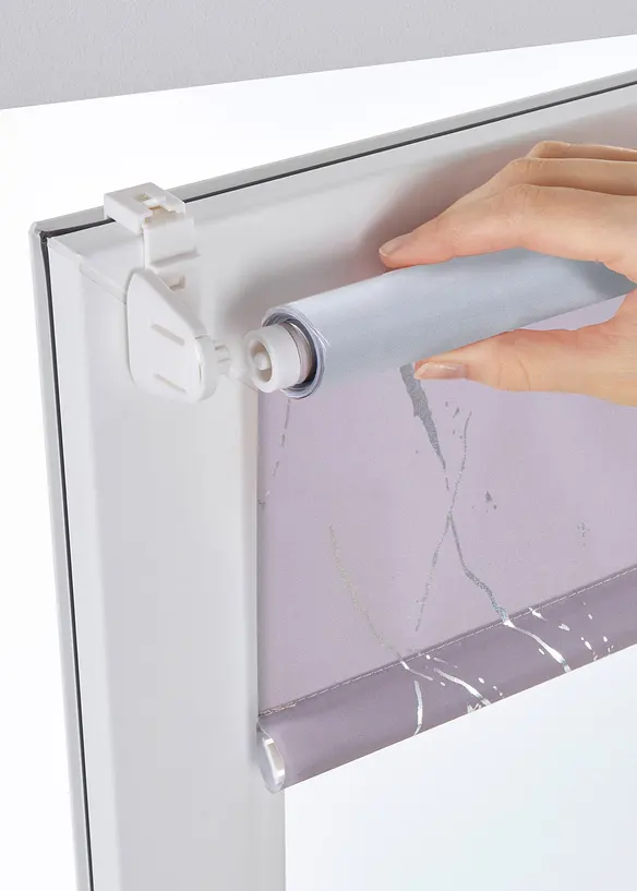 Store enrouleur brise-vue avec imprimé brillant, bonprix