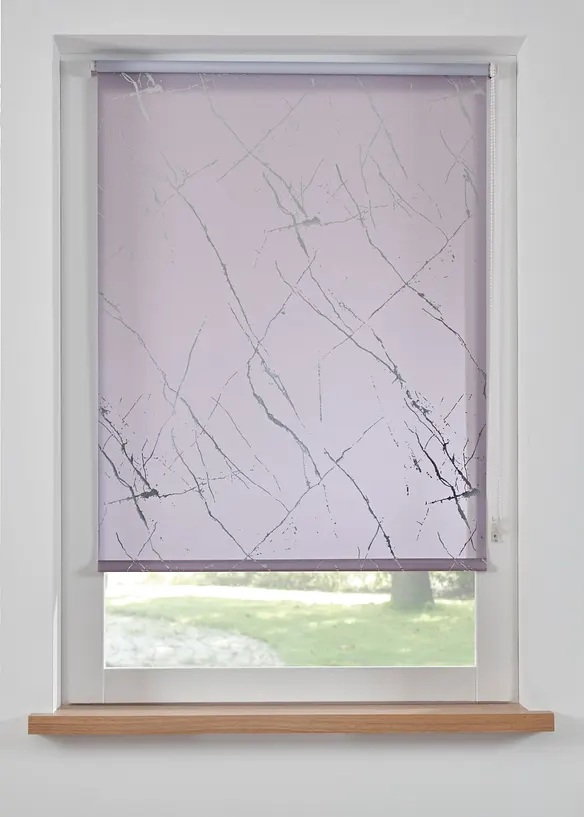 Store enrouleur brise-vue avec imprimé brillant, bonprix