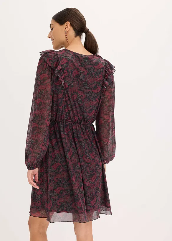 Robe en jersey mesh, bonprix