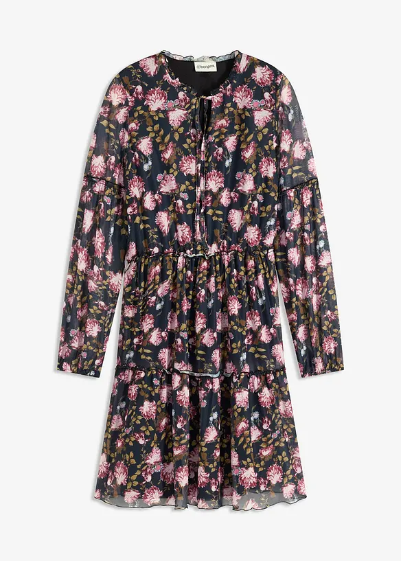 Robe en jersey mesh, bonprix