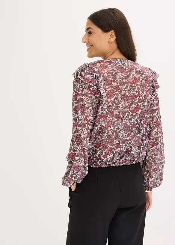 Blouse manches longues, bonprix