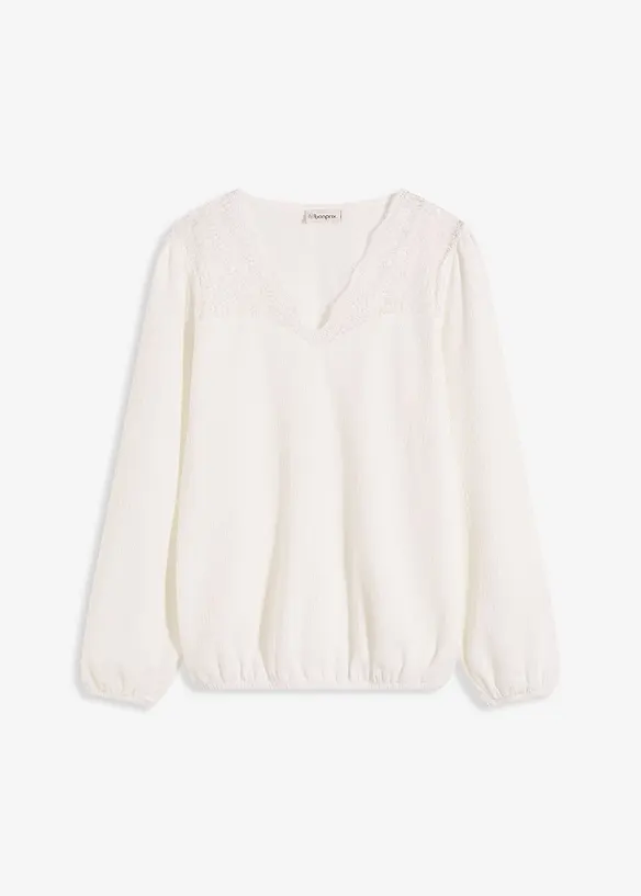 Blouse manches longues, bonprix