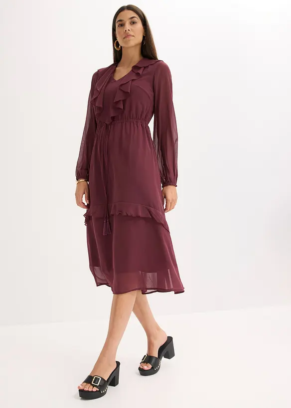Robe midi, bonprix