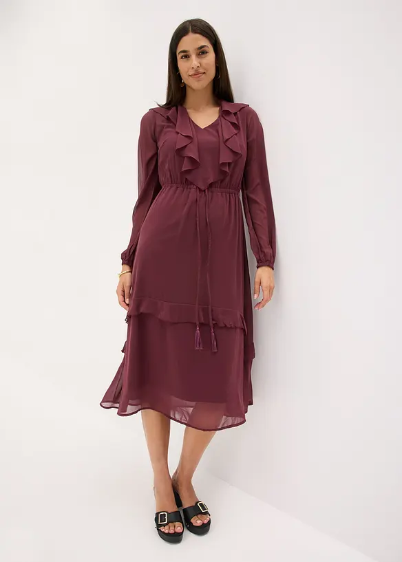 Robe midi, bonprix