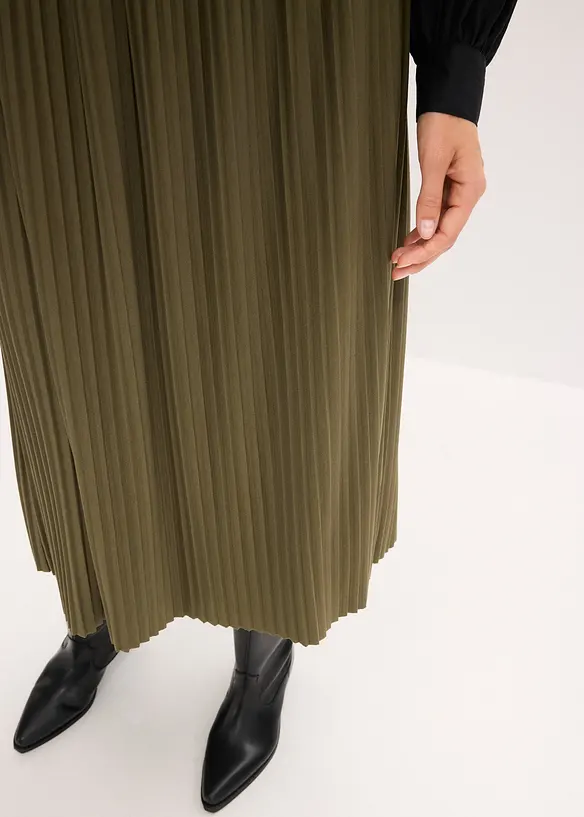 Jupe fluide en jersey de viscose mélangée, bonprix