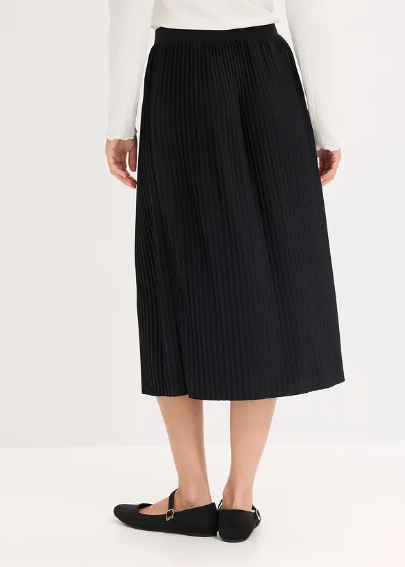 Jupe fluide en jersey de viscose mélangée, bonprix