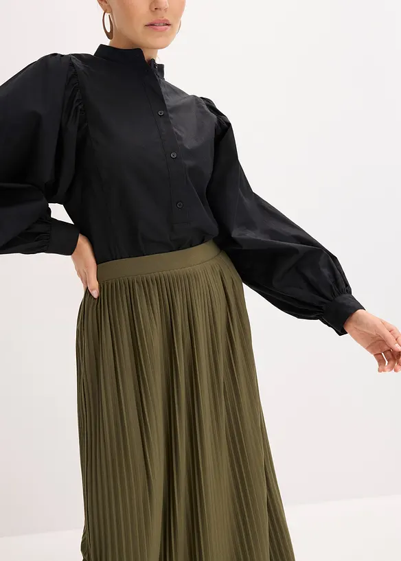 Jupe fluide en jersey de viscose mélangée, bonprix