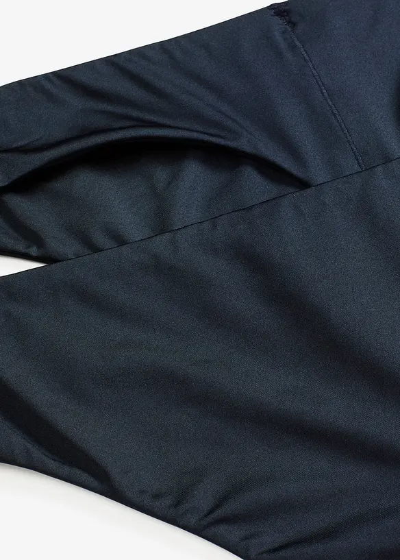 Lot de 2 strings taille haute en matière brillante, bonprix