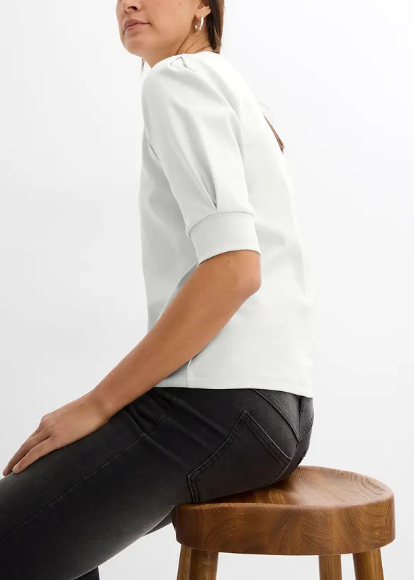 Sweat 100% coton, bonprix