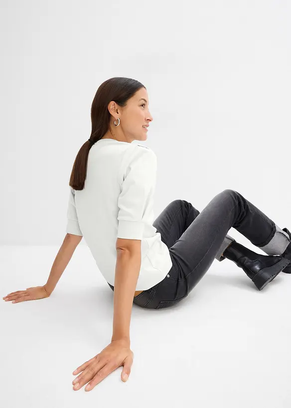 Sweat 100% coton, bonprix