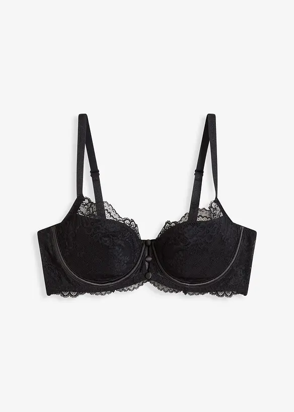 Soutien-gorge à coques en dentelle, bonprix