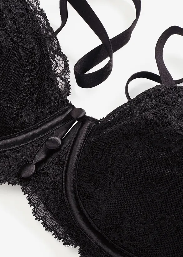 Soutien-gorge à coques en dentelle, bonprix