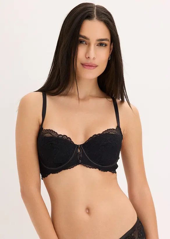 Soutien-gorge à coques en dentelle, bonprix