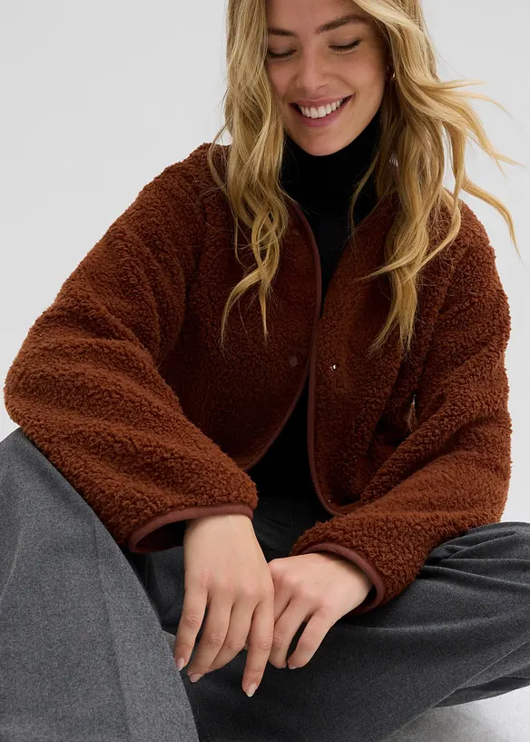 Veste en sherpa, bonprix