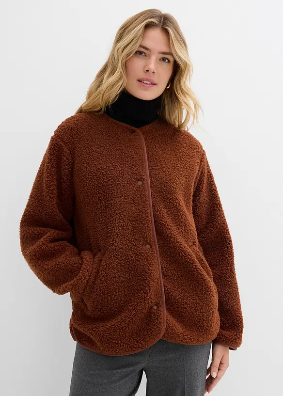 Veste en sherpa, bonprix