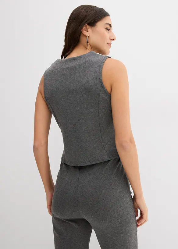 Gilet sans manches en viscose mélangée, bonprix