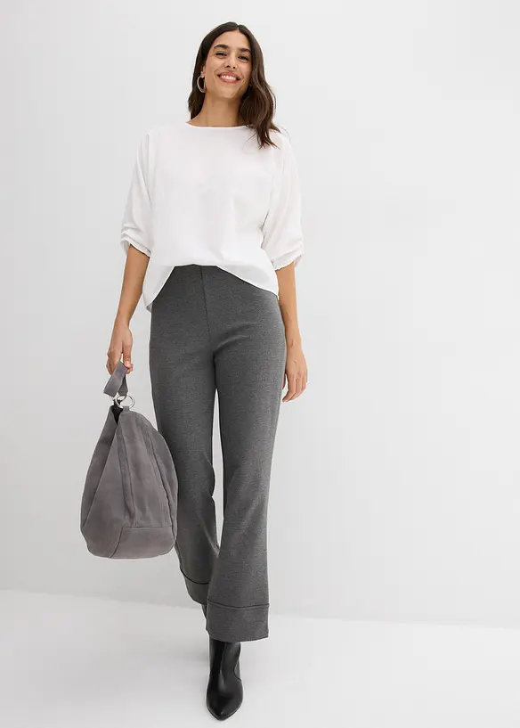 Pantalon en viscose mélangée, bonprix