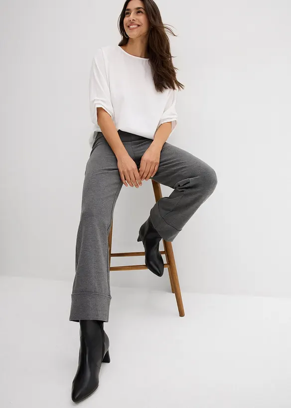 Pantalon en viscose mélangée, bonprix
