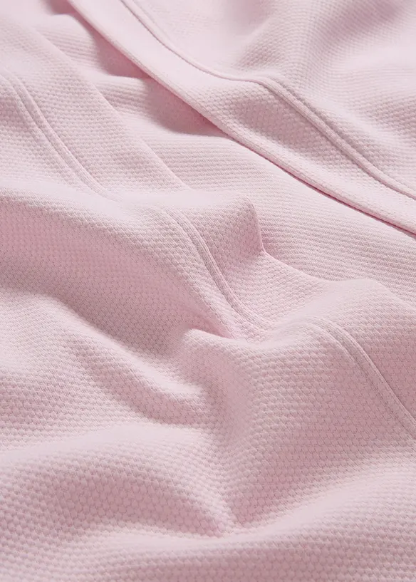 Gilet long en sweat doux, bonprix