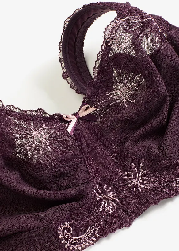 Soutien-gorge grand maintien sans armatures avec bretelles rembourrées, bonprix