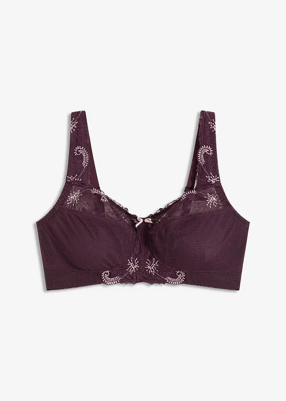 Soutien-gorge grand maintien sans armatures avec bretelles rembourrées, bonprix