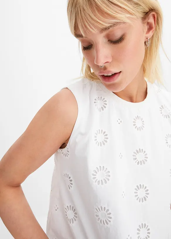 Blouse sans manches, bonprix